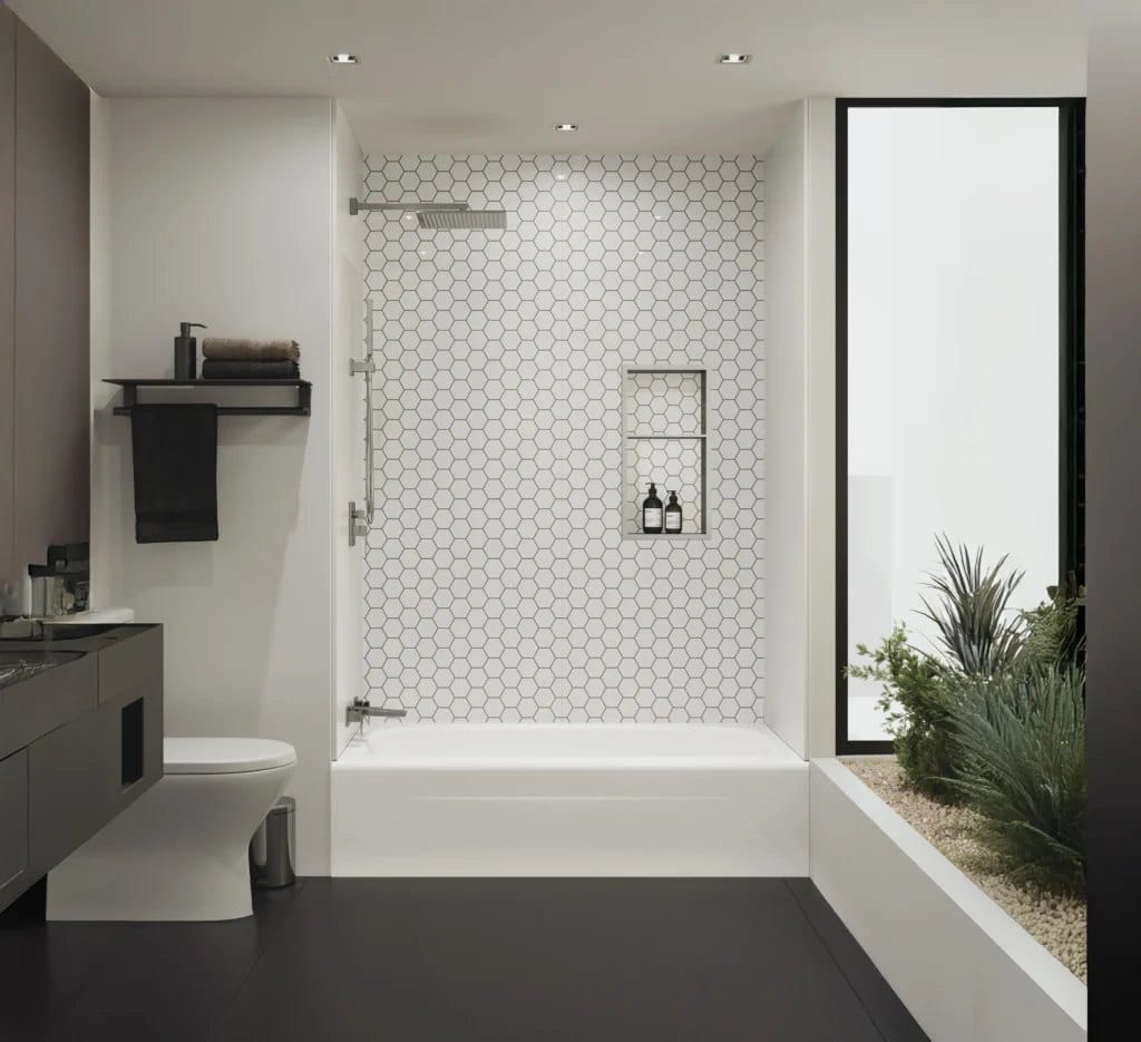 UpHome 6 Hexagon White